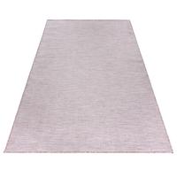 Flachwebteppich Pink Mambo 80x150 cm Naturfaser - Pink, KONVENTIONELL, Textil (80/150cm)