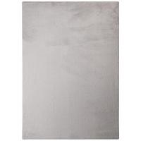 Fellteppich Margarete Silberfarben 160x220 cm - Silberfarben, MODERN, Textil (160/220cm) - Luca Bessoni