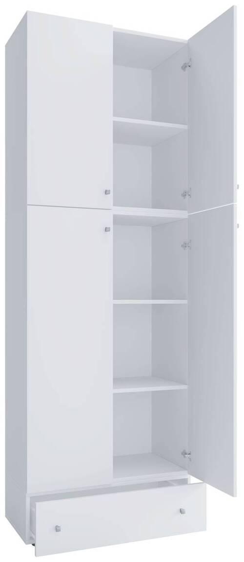 Drehtürenschrank B: 70 Cm Lona Xxl Weiß