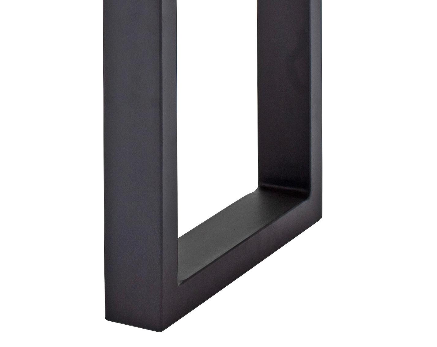Couchtisch Holz Massiv Wallnussfarben/anthrazit - Anthrazit/Walnussfarben, MODERN, Holz/Metall (110/45/70cm)