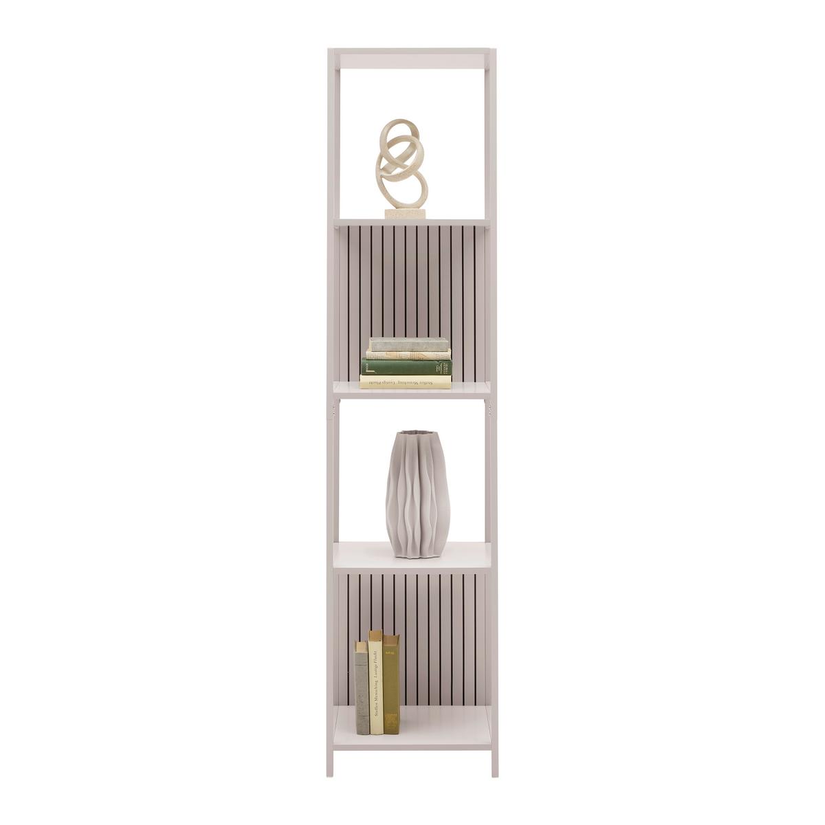REGÁL MODANO -EXKLUSIV- - kašmírová, Modern, kov/kompozitné drevo (40/170/35cm) - Mömax