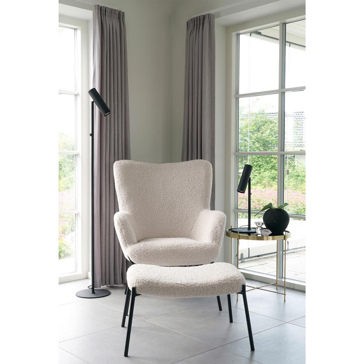 Stehleuchte Paris Floor Lamp - Schwarz, Basics, Metall (25/150cm)
