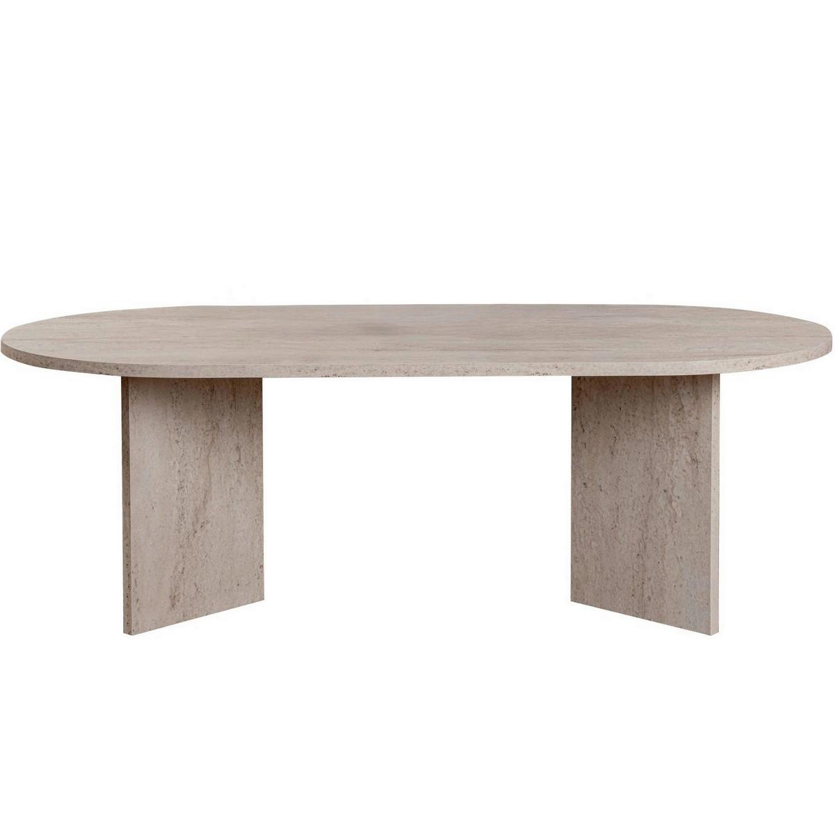 COUCHTISCH Sabin Elfenbein L: 119cm - Elfenbein, Design, Holzwerkstoff (119/60/40cm) - MID.YOU