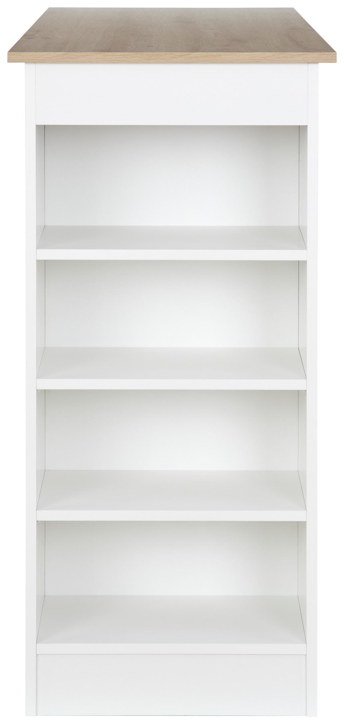 Bárasztal Mojito  83-694-t2 Mojito 83-694-T2 - tölgyfa színű/fehér, Konventionell, faalapú anyag (115/50/103cm)