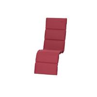 Liegenauflage M85480 - Rot, KONVENTIONELL, Textil (48/6/160cm) - Siena Garden