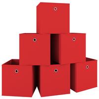 Faltbox Boxas Rot B: 27 cm - Rot, Basics, Kunststoff (27/28/27cm) - MID.YOU