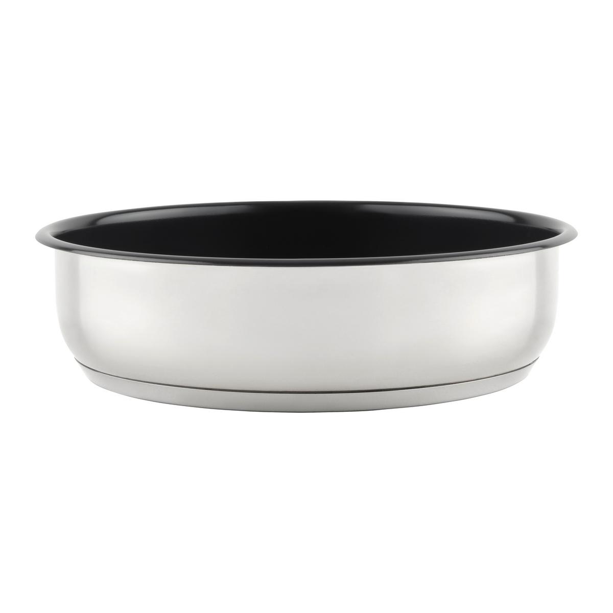 Pánev na smažení Ø 24 cm - černá, Konvenční, kov (24cm) - Mömax