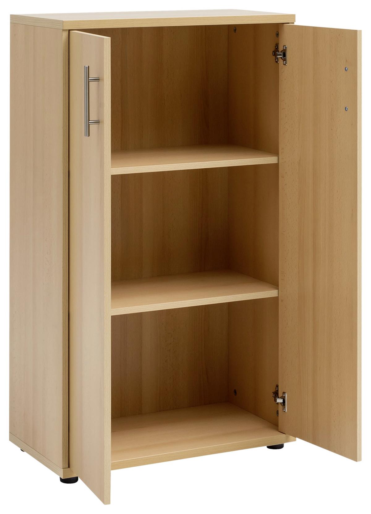 Aktenschrank Serie 1200 Buche Dekor B 65,1 cm - Buchefarben, Basics, Holzwerkstoff (65,1/110,9/34,5cm) - MID.YOU