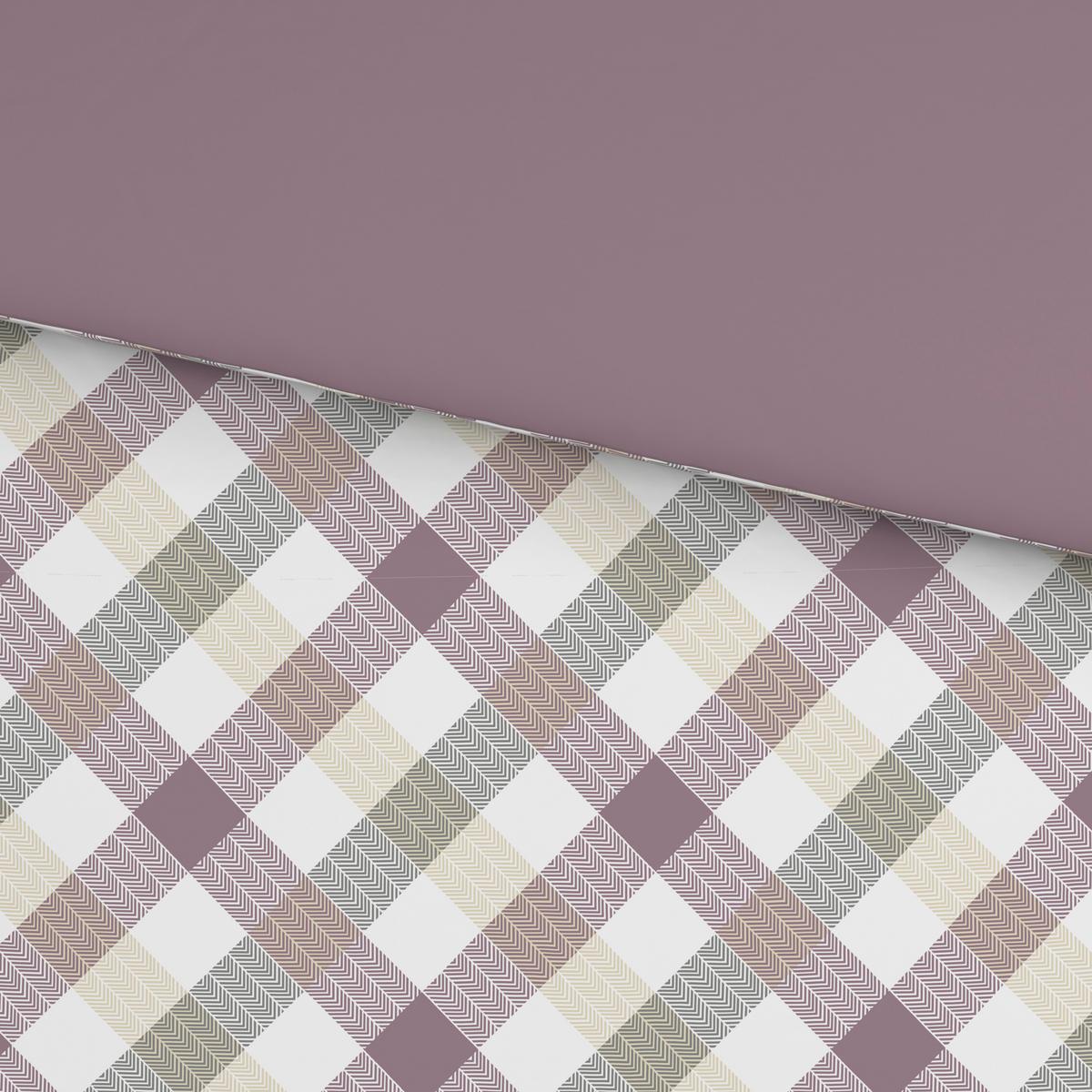 Bettwäsche Montreal - Beige/Rot, MODERN, Textil - Luca Bessoni