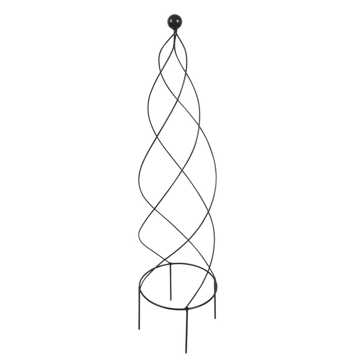 Rankhilfe Stahl Dxh: 25x100 Cm - Anthrazit, Basics, Metall (25/100cm) - Windhager