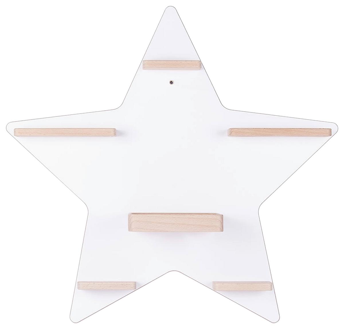 Kinderregal Boarti Weiß B: 52 cm - Weiß, MODERN, Holzwerkstoff (52/55/19cm) - MID.YOU