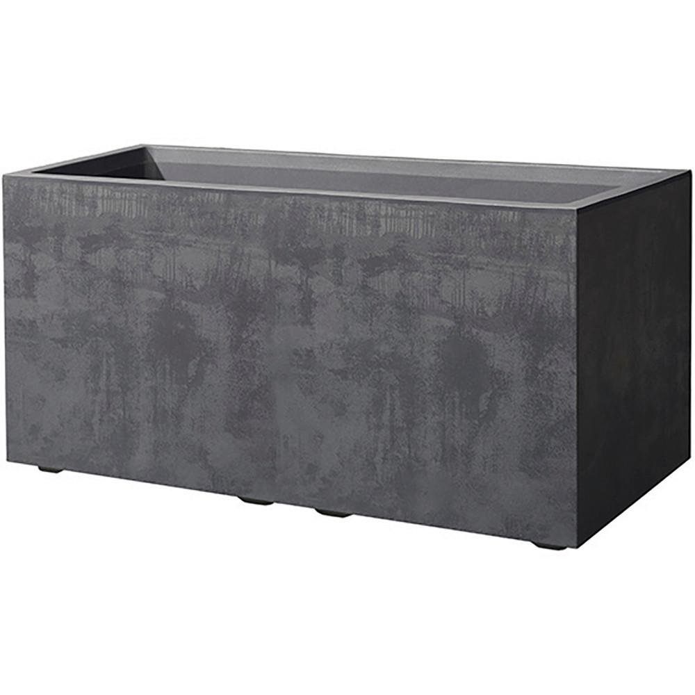 Virágláda Millenium Kb. 59cm - antracit, Basics, műanyag
