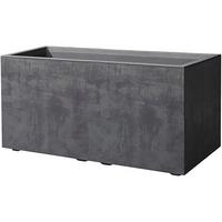Virágláda Millenium Kb. 59cm - antracit, Basics, műanyag