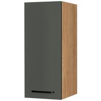 Küchenoberschrank Easytouch - Eichefarben/Grün, MODERN, Holzwerkstoff (30/72/35cm) - Nobilia