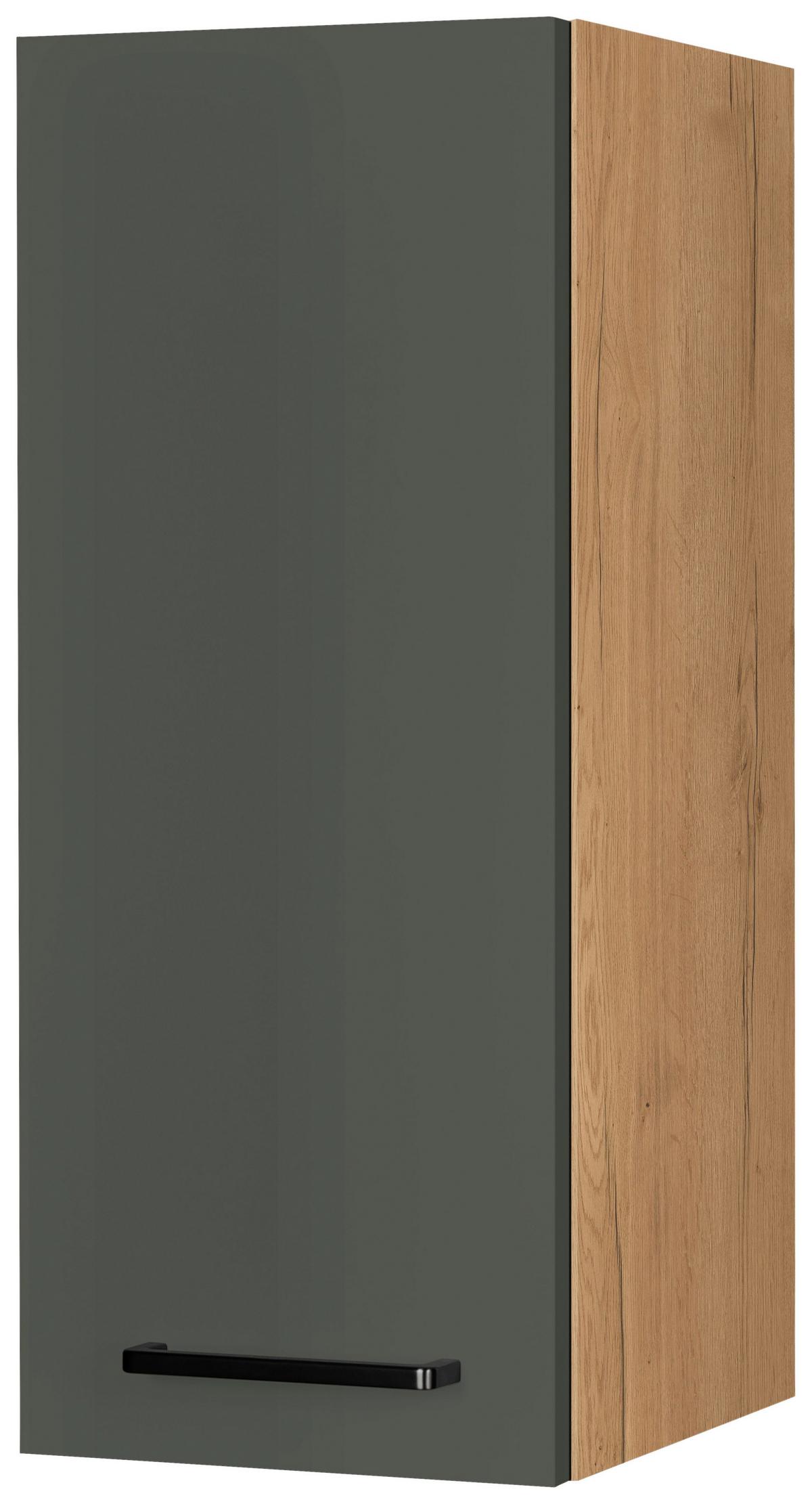 Küchenoberschrank Easytouch - Eichefarben/Grün, MODERN, Holzwerkstoff (30/72/35cm) - Nobilia