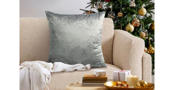 Zierkissen Magdalena - Grau, MODERN, Textil (45/45cm) - Luca Bessoni