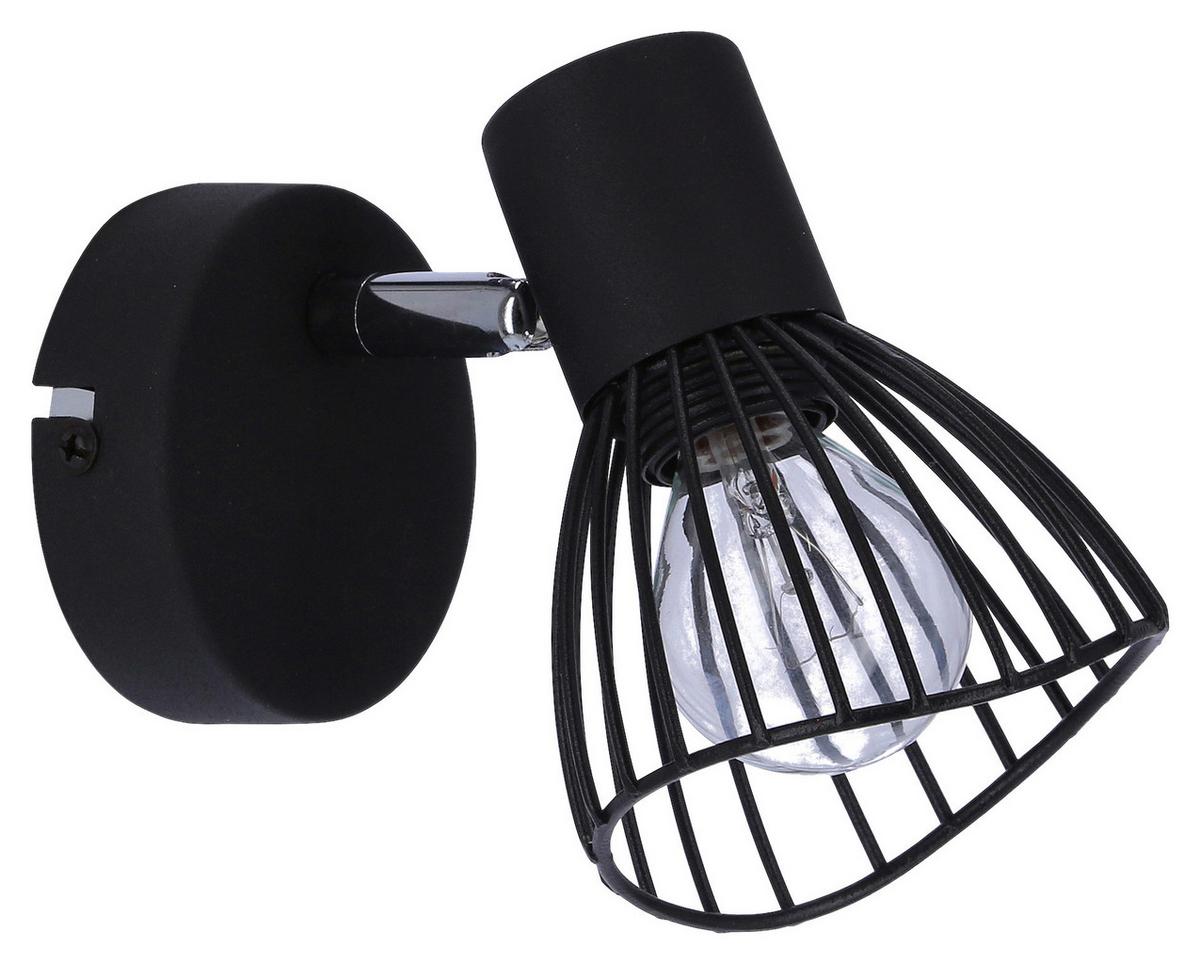 Wandstrahler 91-61881 - Schwarz, Basics, Metall (8/12/12cm)