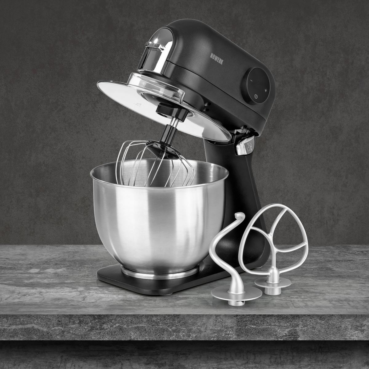 Küchenmaschine 09566 - Edelstahlfarben/Schwarz, Basics, Kunststoff/Metall (37/26,5/41cm)