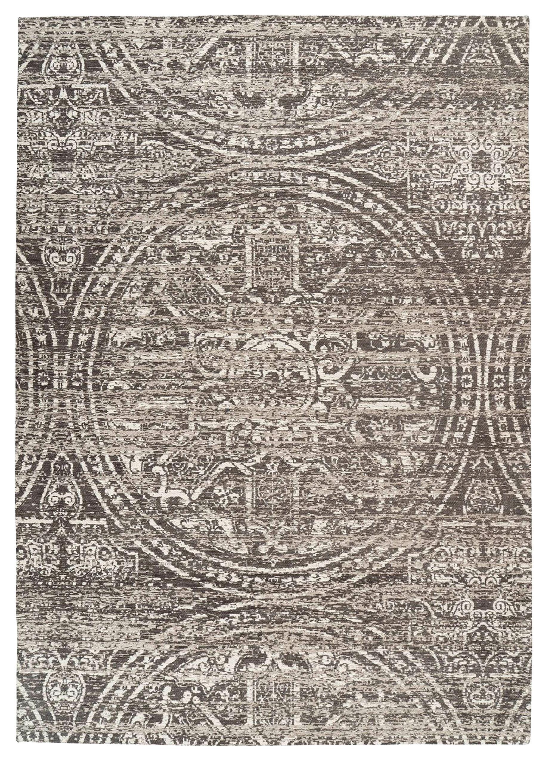 Flachwebteppich Davio 400 - Grau, KONVENTIONELL, Textil (120/170cm)