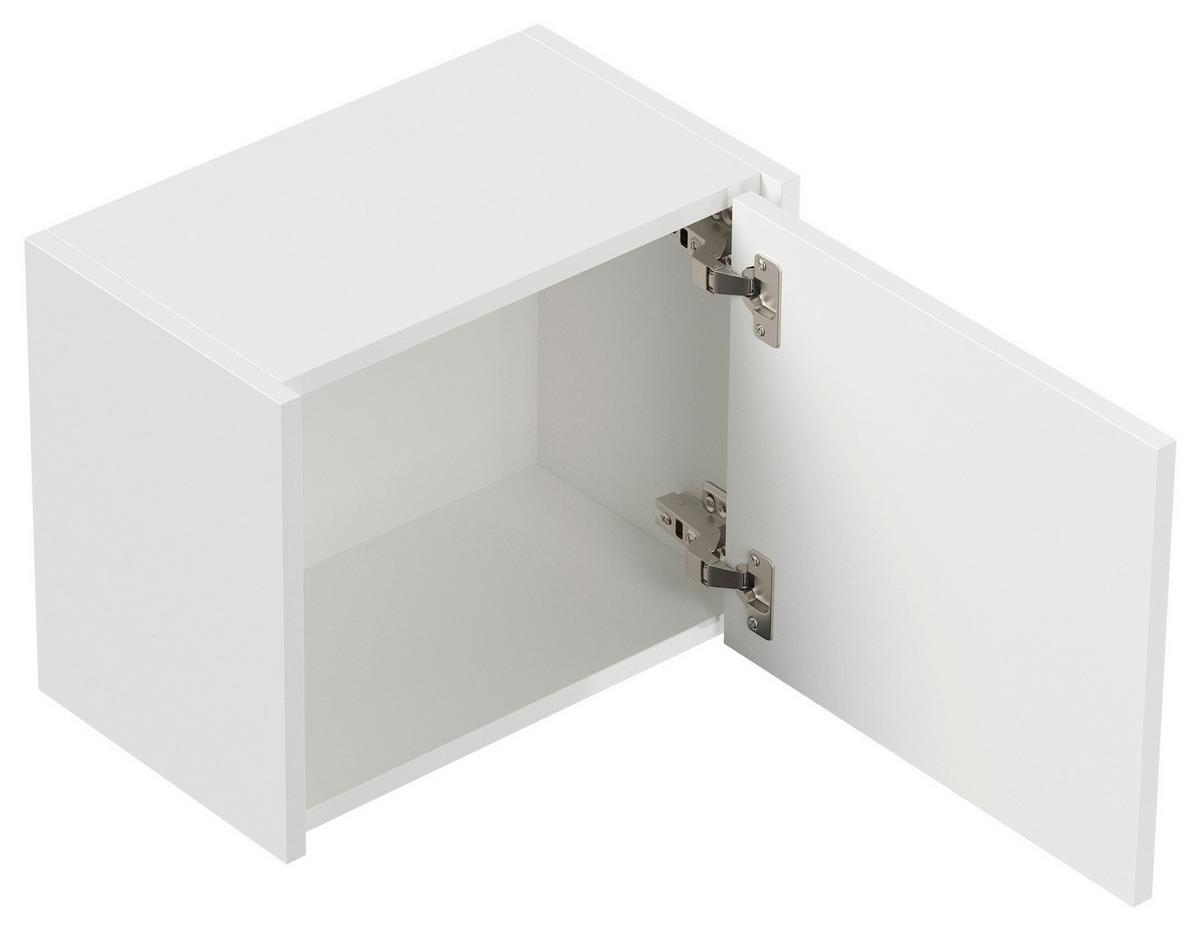 BADEZIMMER Limes, Weiß HG B: 60 cm - Weiß Hochglanz/Weiß, Basics, Keramik/Holzwerkstoff (60cm) - MID.YOU