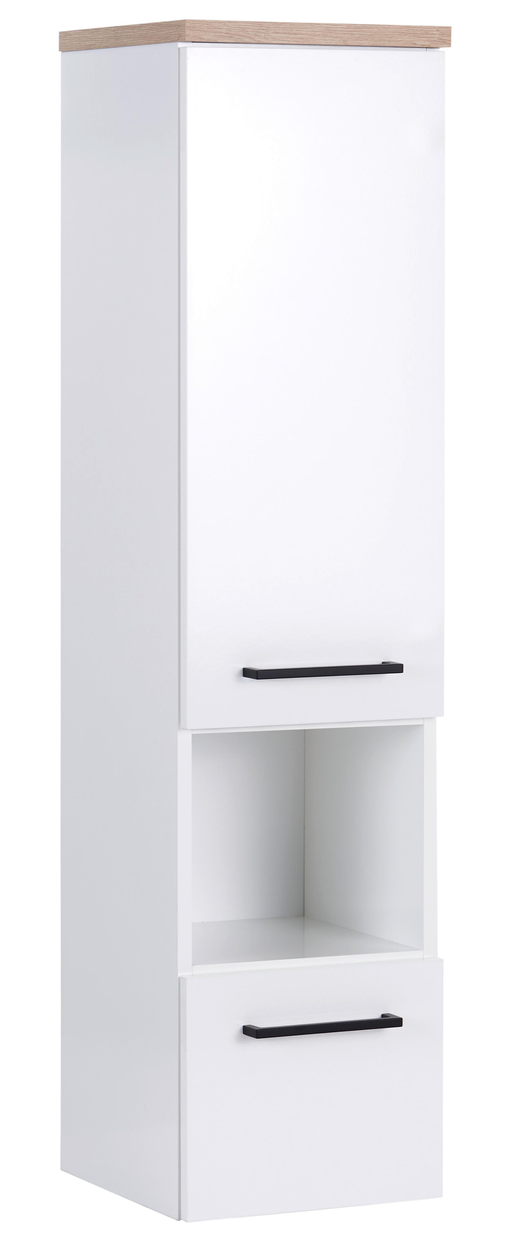 Hängender Midischrank Bavelli B 30 cm Weiß