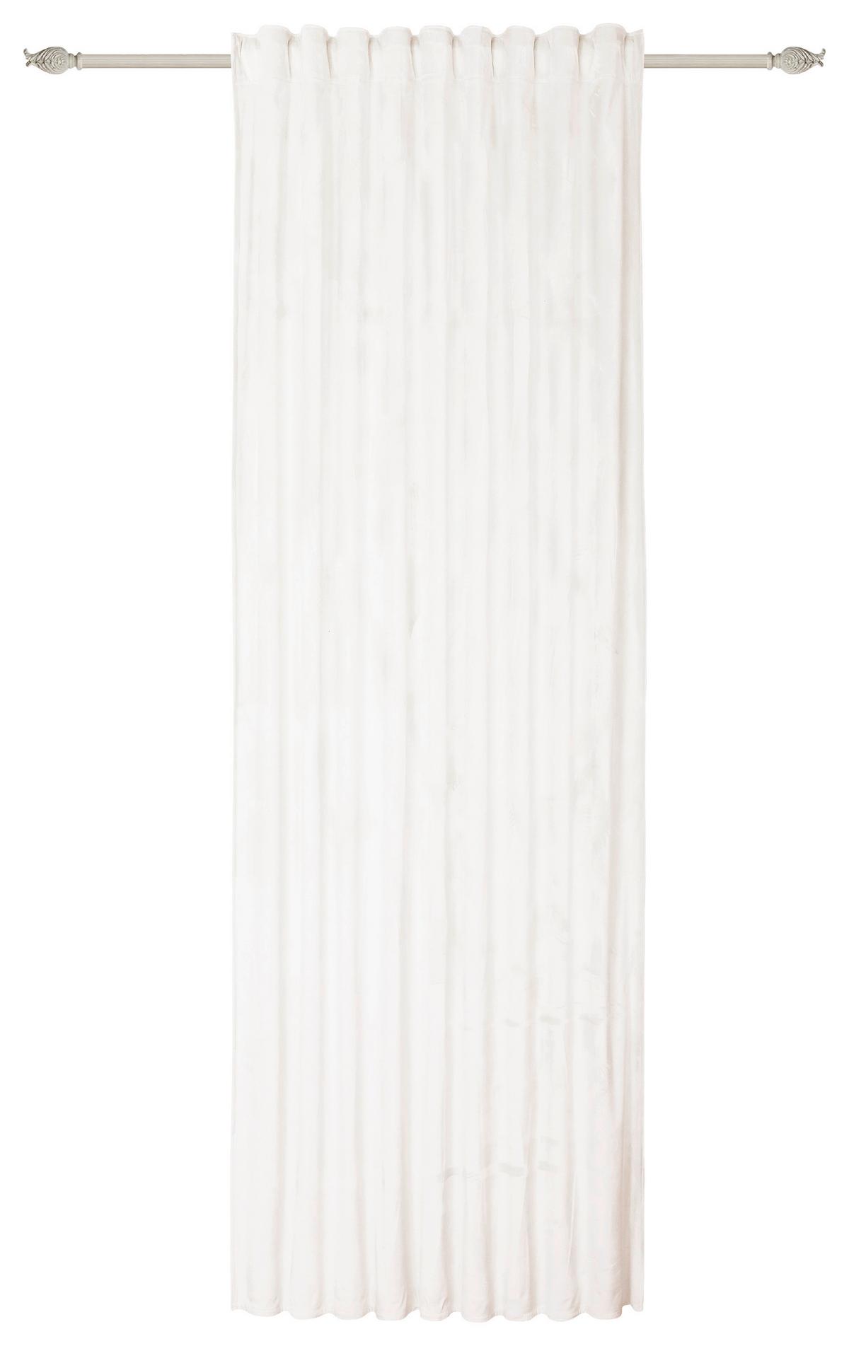 Fertigvorhang Mit Ösen Romy 140x245 cm Ecru - Ecru, MODERN, Textil (140/245cm) - Luca Bessoni
