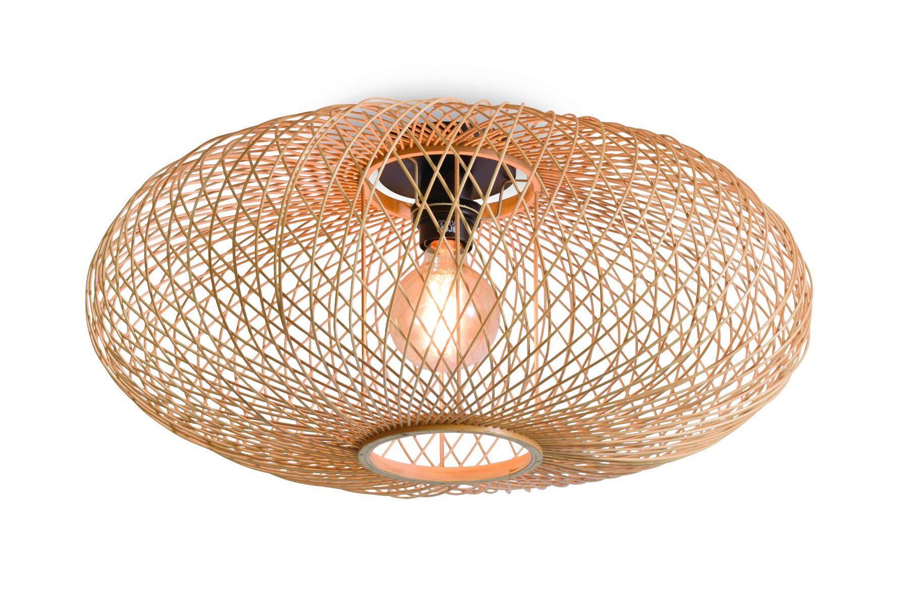 DECKENLEUCHTE CANGO/C/6025/N - Naturfarben, Trend (60/25cm) - Good & Mojo