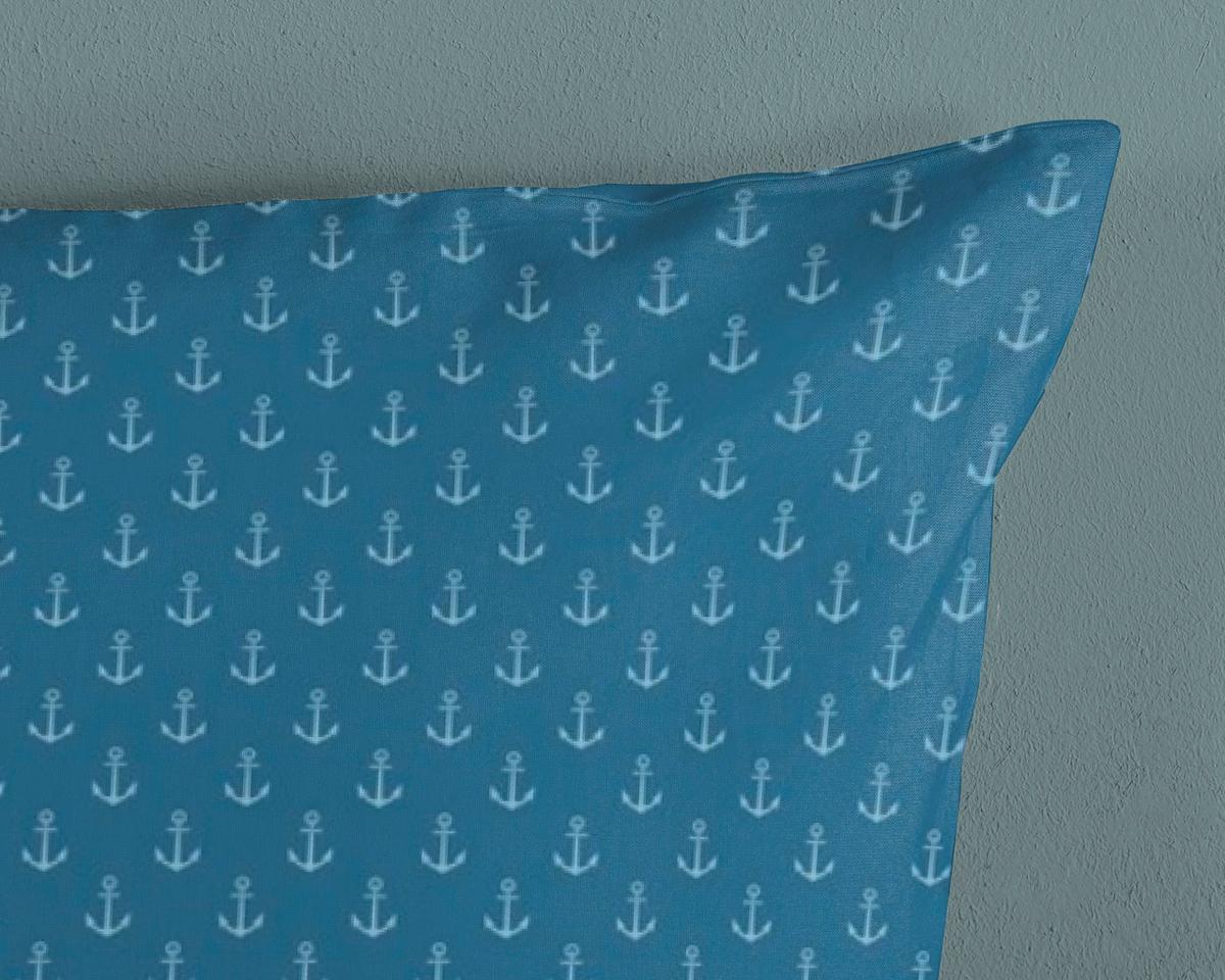 BETTWÄSCHE ALDIANA - Blau/Ecru, Design, Textil (140/200cm)