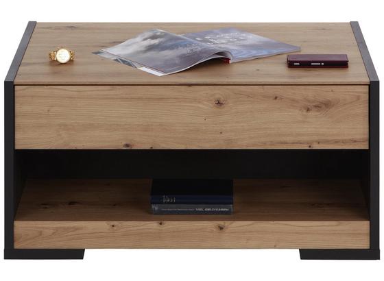 Couchtisch Salerno - Eichefarben/Grau, MODERN, Holzwerkstoff (90,2/44,9/65,2cm) Couchtisch Salerno - Eichefarben/Grau, MODERN, Holzwerkstoff (90,2/44,9/65,2cm)