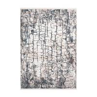 Webteppich Blau/Grau Akropolis 80x150 cm - Blau/Grau, Design, Textil (80/150cm) - Kayoom