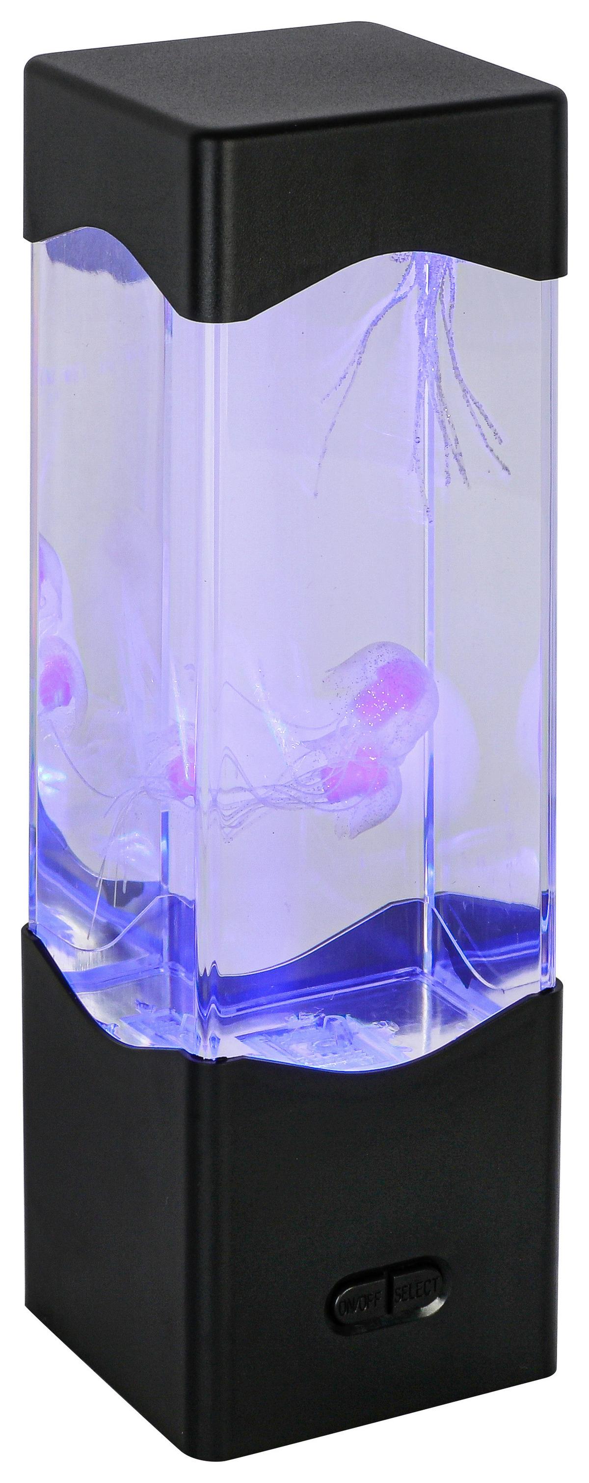 DEKORAČNÉ LED SVIETIDLO QUALI - priehľadné/čierna, Modern, plast (7,5/23,3/7,5cm) - Mömax