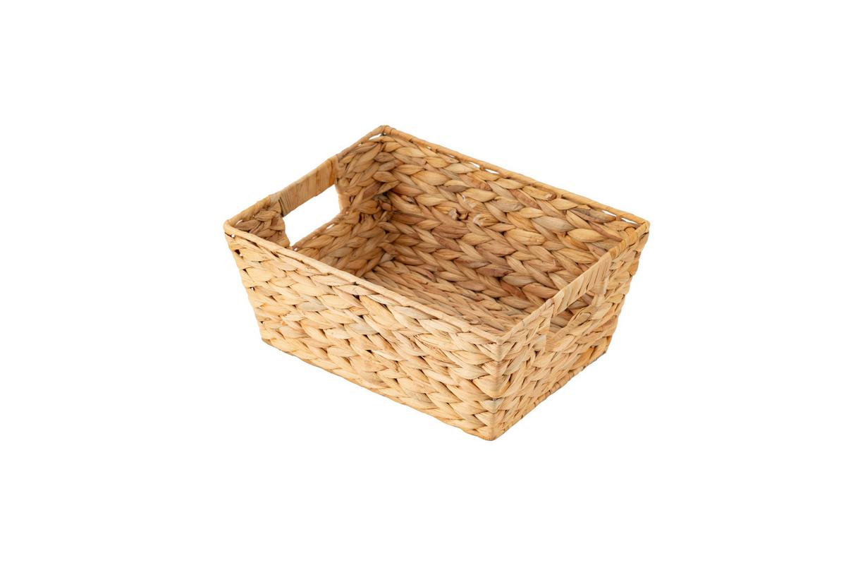 Aufbewahrungsbox Naturfarben B: 25 cm - Naturfarben, Basics, Holz (33/25/15cm) - Echtwerk