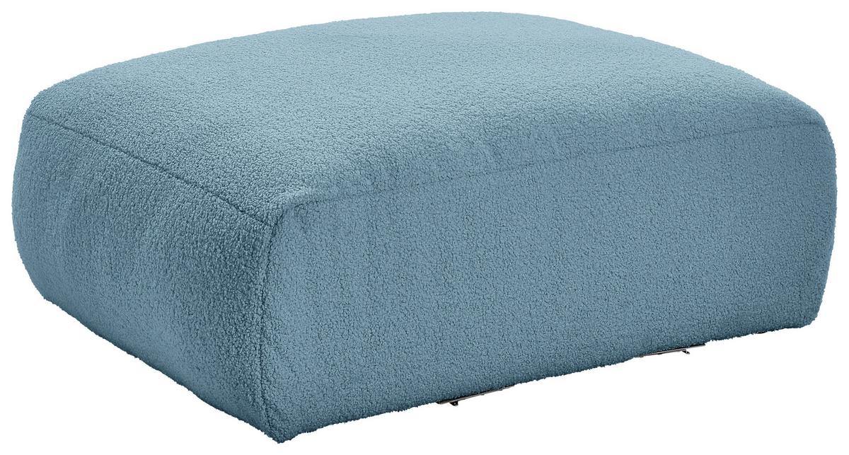 Modul Sofa Bloom B: 82 Cm Blau - Blau, Trend, Textil (82/45/122cm) - Livetastic