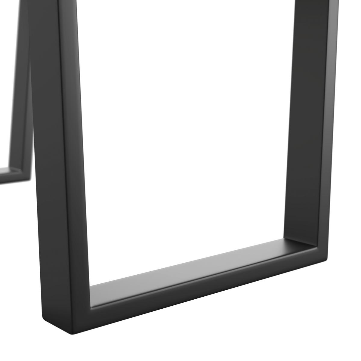 Jídelní set Abelia - černá/krémová, Moderní, kov/kompozitní dřevo - Bessagi Home