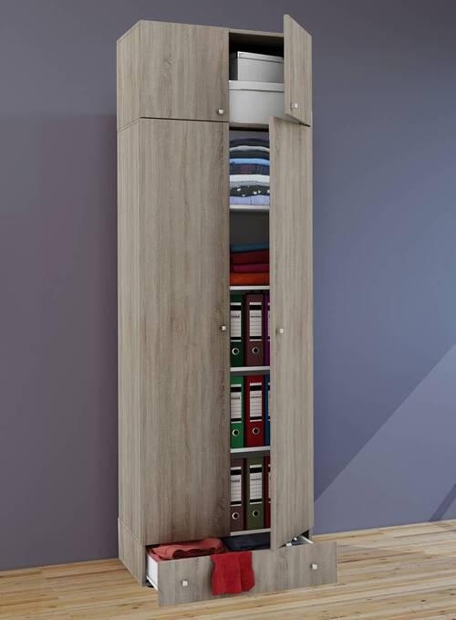 Mehrzweckschrank Vandol I Sonoma Eiche BxH: 70x238 cm