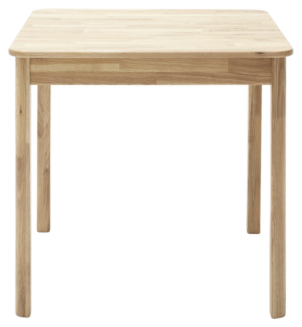 Esstisch Oskar - Wildeiche, KONVENTIONELL, Holz (80/80/76cm) - MID.YOU