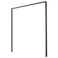 Passepartoutrahmen Mainz Grau B: 185 Cm - Grau, Basics, Holzwerkstoff (185/212/58cm) - Rauch Möbel