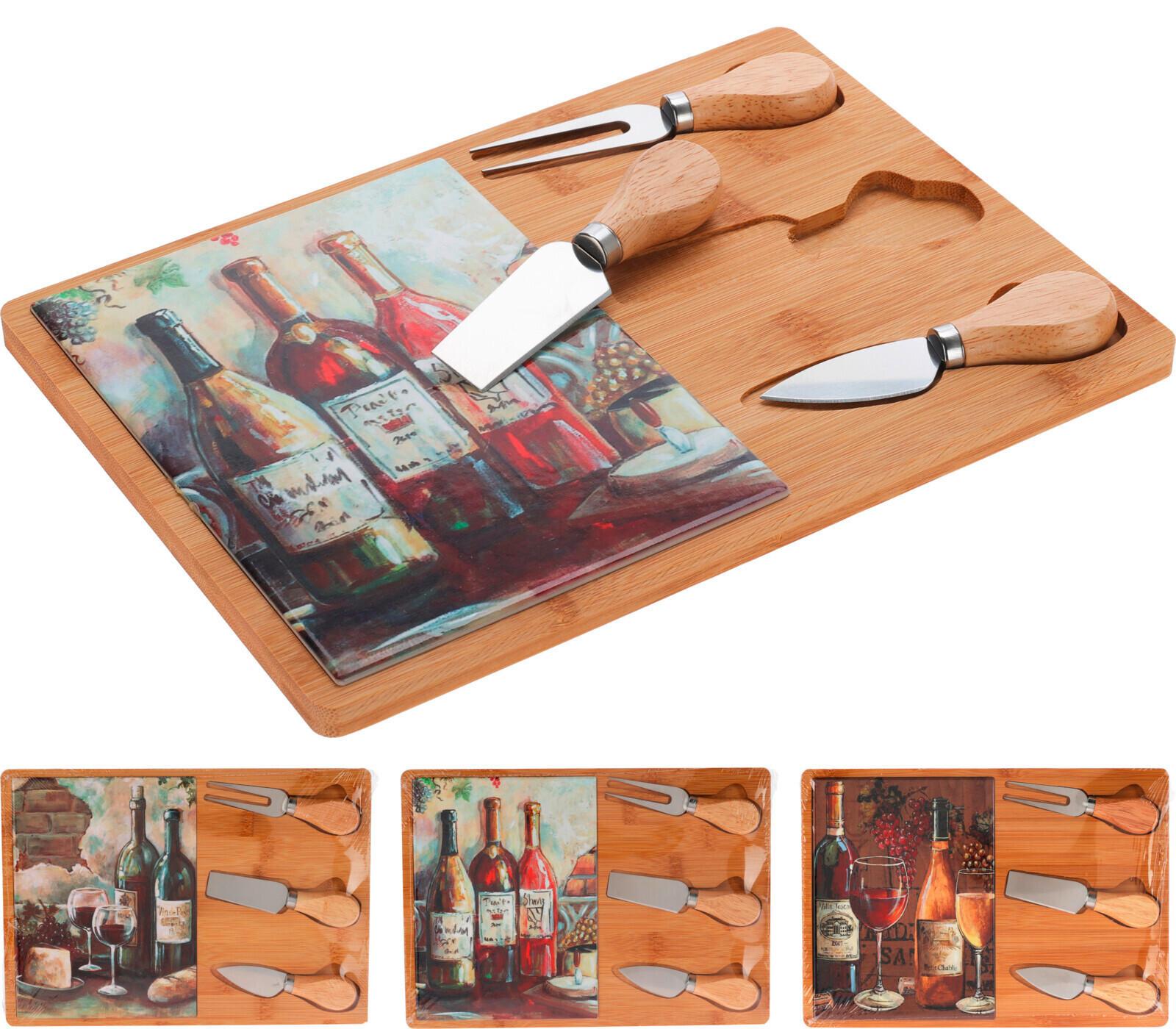 Vágódeszka Sajt Vágódeszka Készlet - Basics, fa (30,5/21,5/1,2cm)