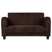 2-sitzer-sofa Antis Dunkelbraun B: 152 Cm - Dunkelbraun, Design, Textil (152/80/89cm) - Livetastic