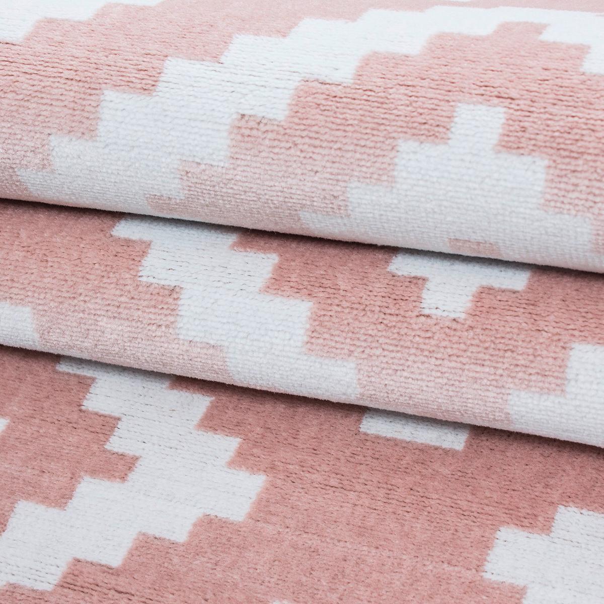 Webteppich Plus - Pink, Basics, Textil (240/340cm) - Novel