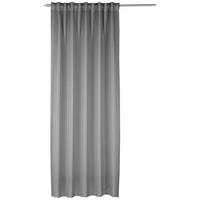 Vorhang mit Band Kiara 135x245 cm Anthrazit - Anthrazit, MODERN, Textil (135/245cm) - Luca Bessoni