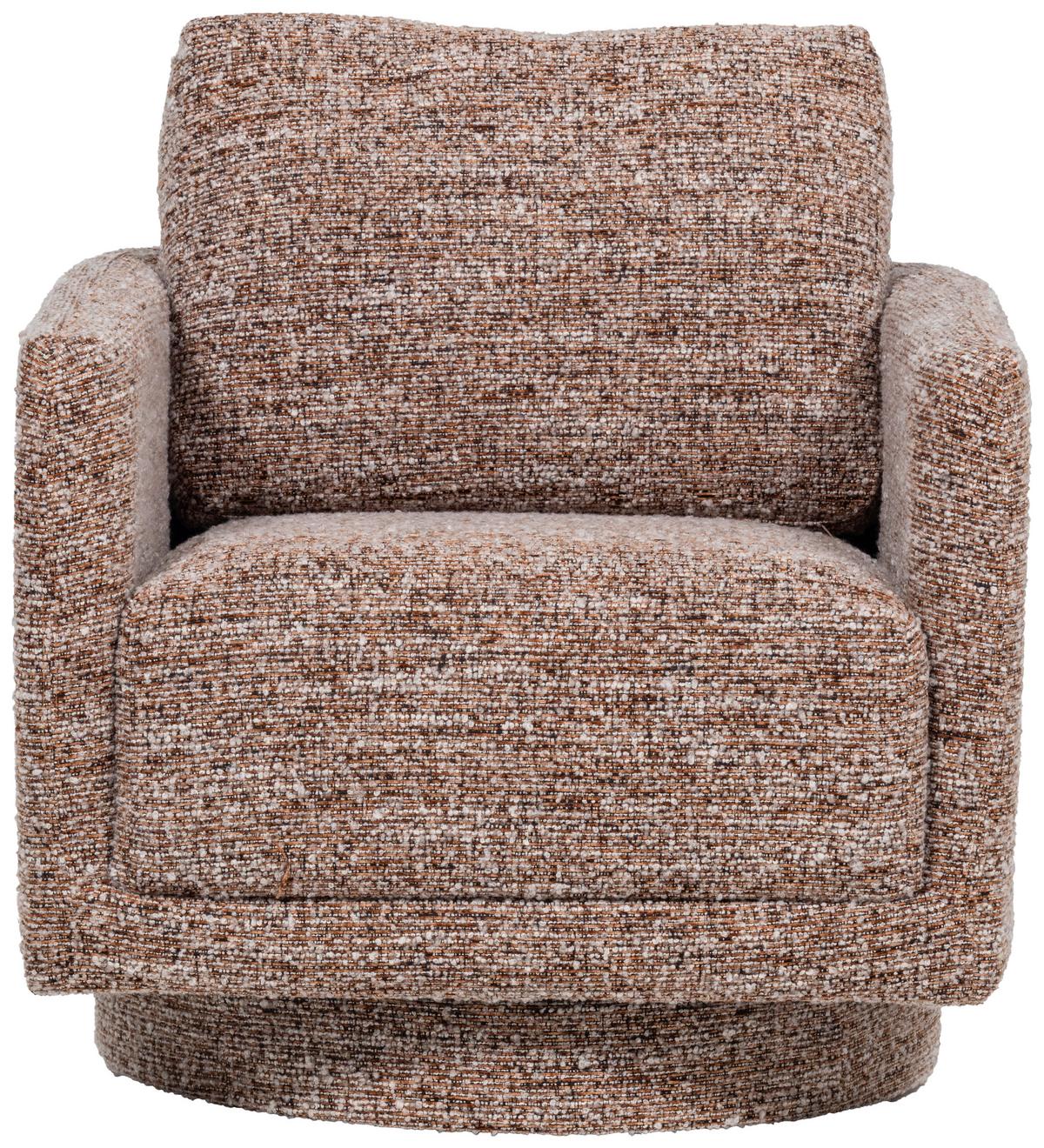 Sessel Oska Braun B: 78cm - Braun, Design, Textil (78/64/79cm) - Livetastic