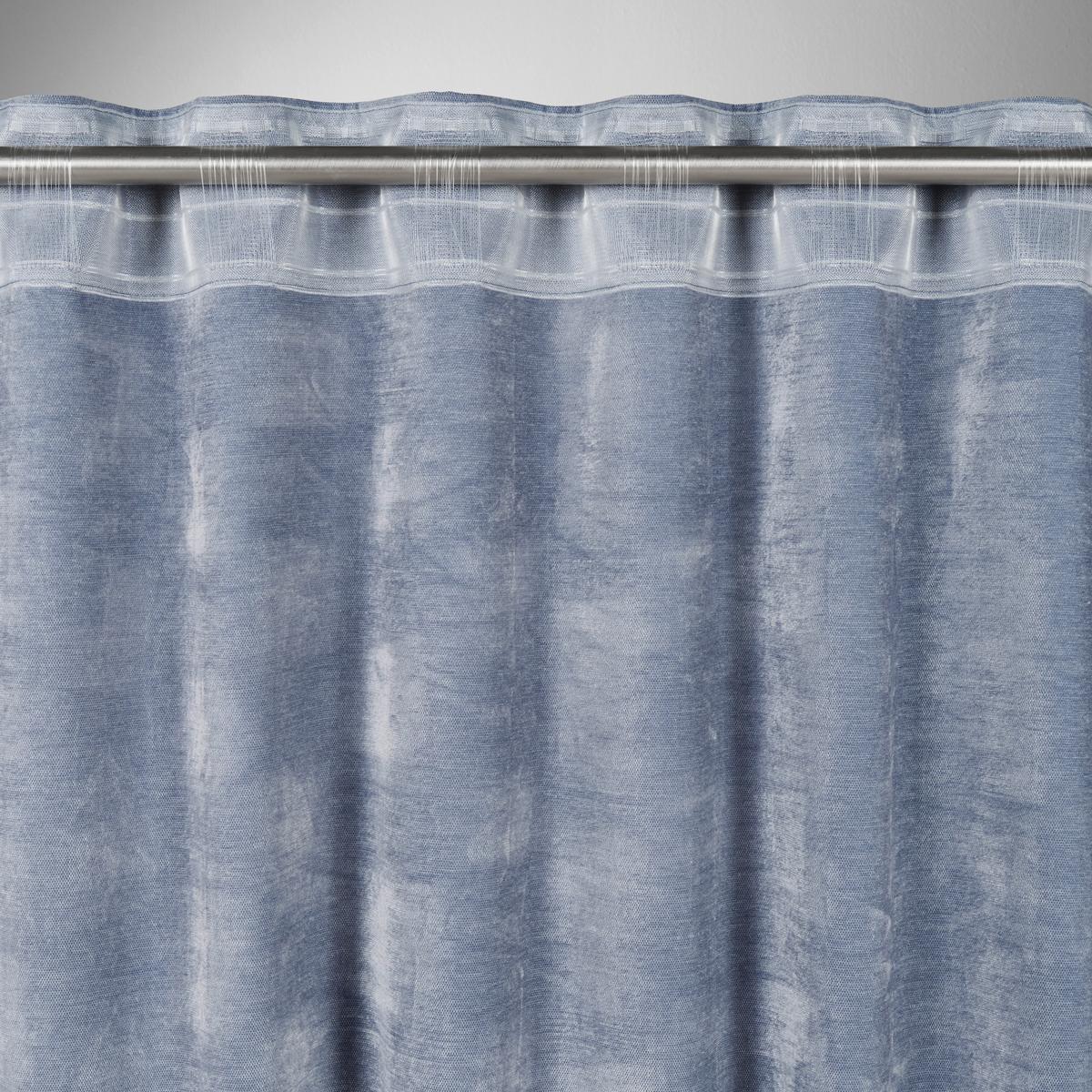 HOTOVÝ ZÁVĚS CASPER - modrá, Konvenční, textil (140/245cm) - Mömax