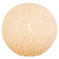 Tischleuchte 22801 - Weiß, LIFESTYLE, Keramik (21/18cm) - Globo