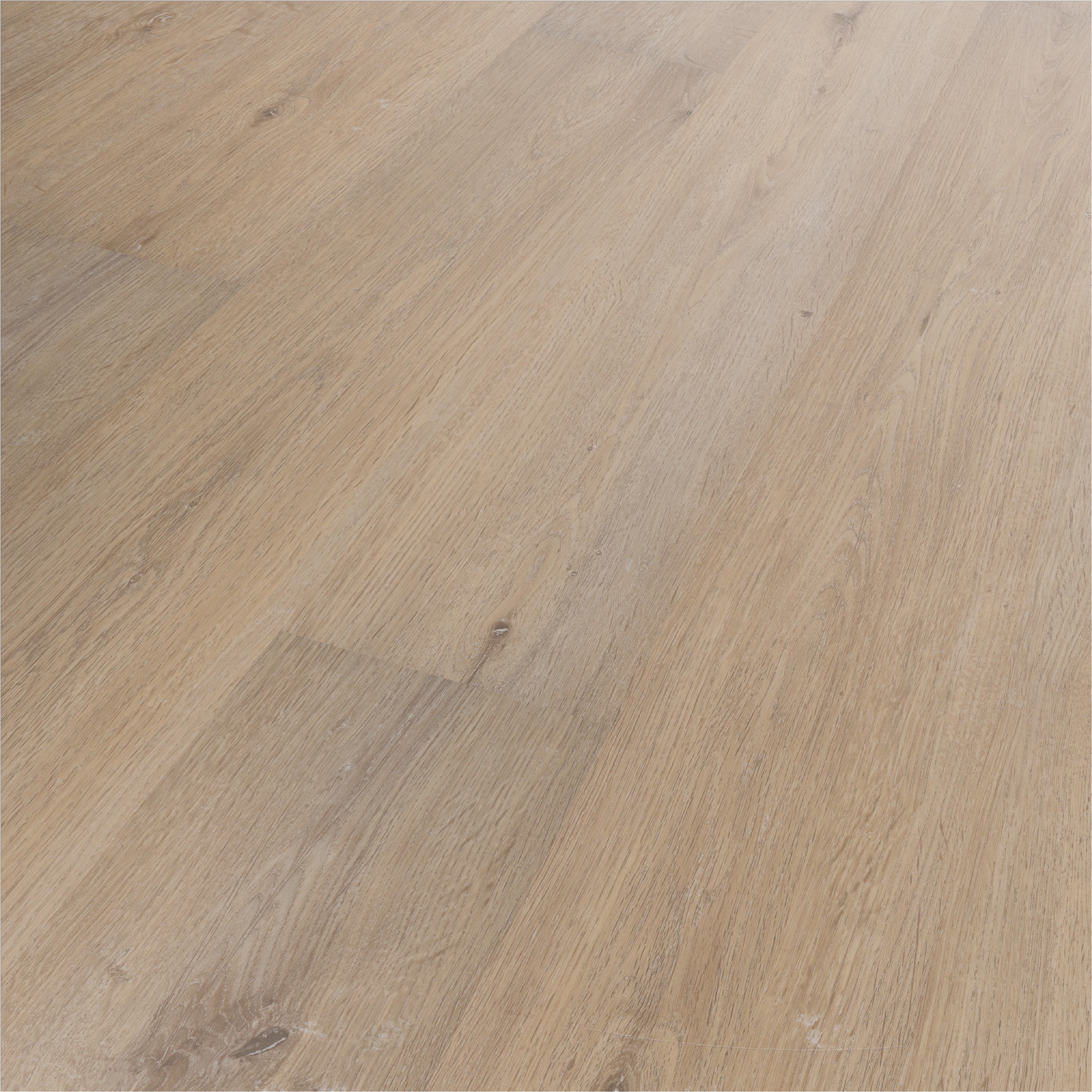 Designboden Eichefarben /Hellbraun Landhausdiele Stärke 6,5mm - Hellbraun/Eichefarben, Basics, Kunststoff (152.4/22.8/0.65cm)