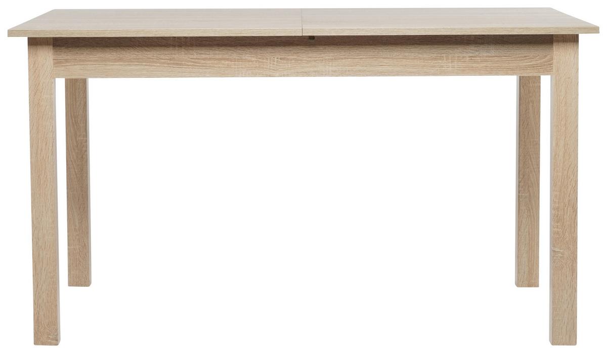 Esstisch ausziehbar Coburg 140-180x80 cm Eiche Dekor - Sonoma Eiche, Design, Holzwerkstoff (140/80/76,5cm) - MID.YOU