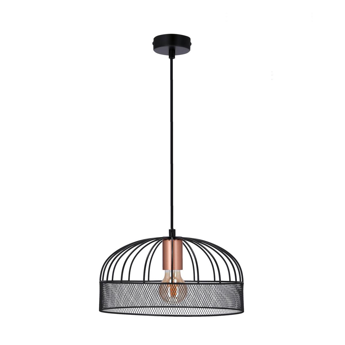 Hängeleuchte 31-78469 - Schwarz, Basics, Metall (30/30/100cm)