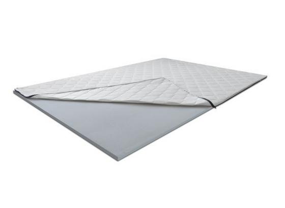 Topper Pur Basic 160 - bílá, textil (160/200cm) Topper Pur Basic 160 - bílá, textil (160/200cm)