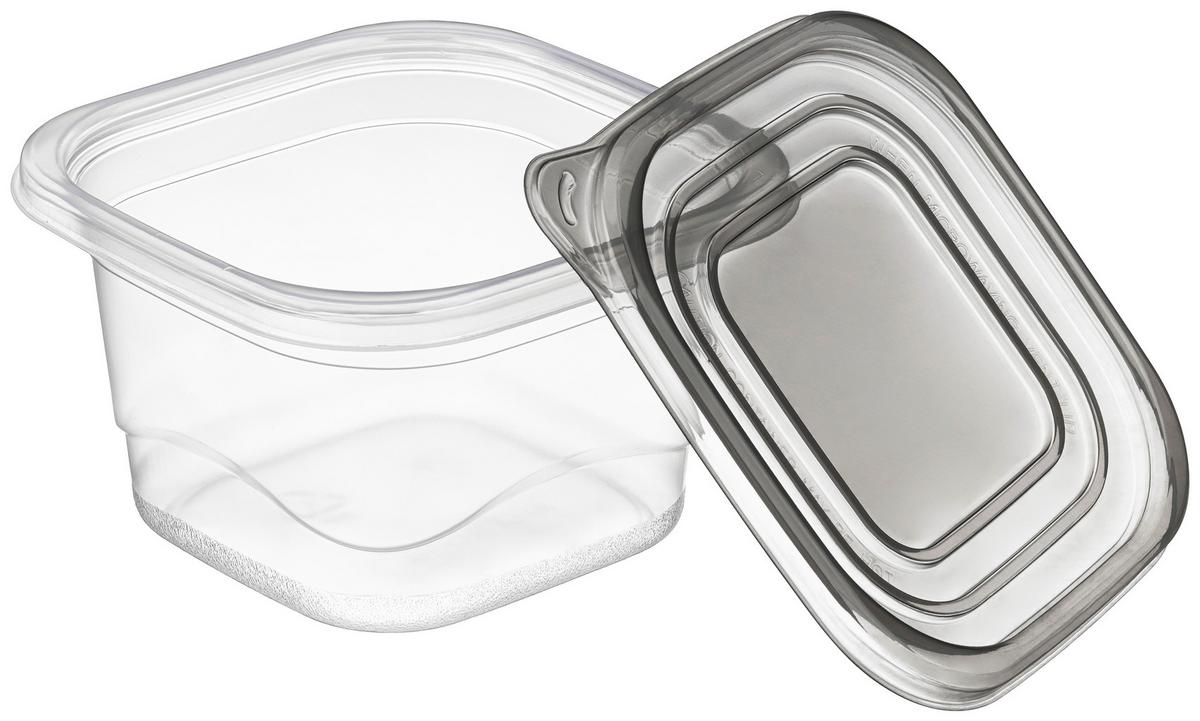 VORRATSDOSENSET MATTEO - Klar/Transparent, Basics, Kunststoff - Ondega