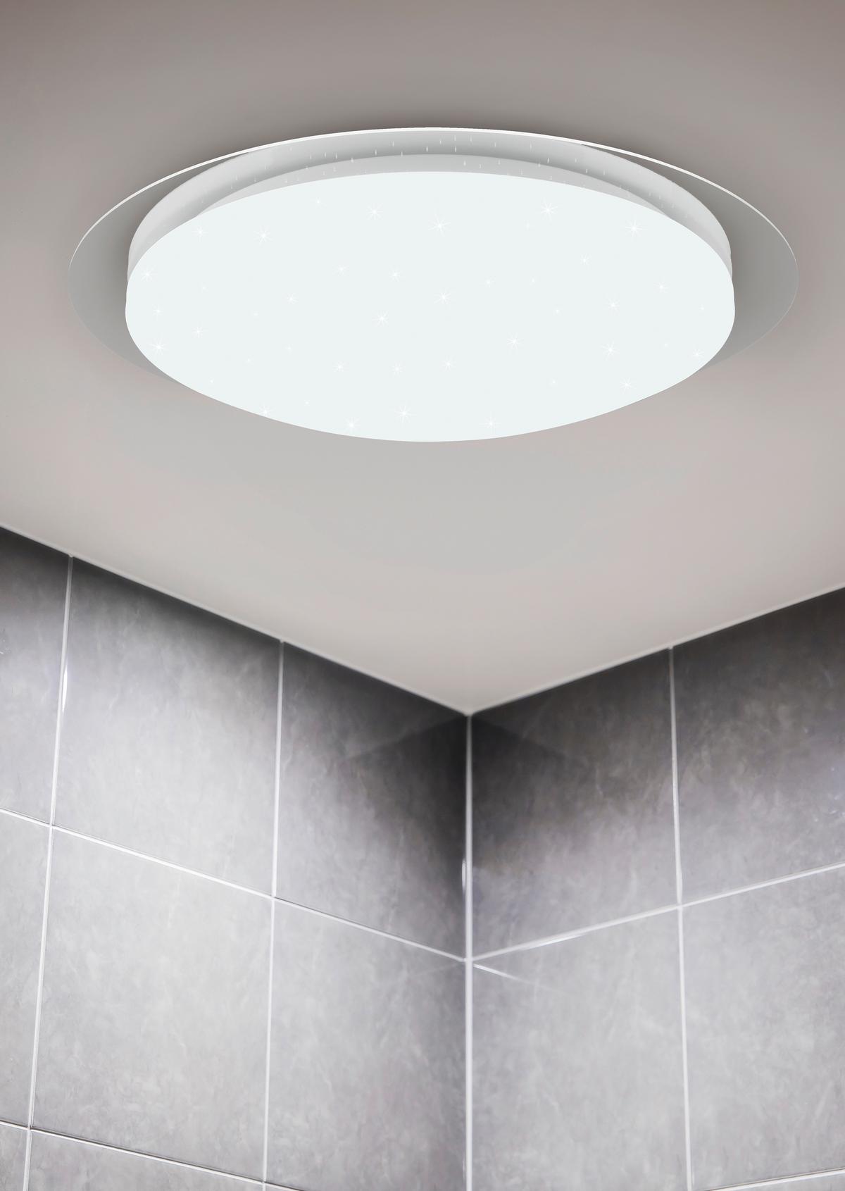 Led-deckenleuchte Ø 48 Cm Mit Farbwechsler Und Fernbedienung - Weiß, Basics, Kunststoff (48/10,2cm) - Trio Leuchten